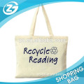 Travel Usage Handled Large Eco canvas bag with logo